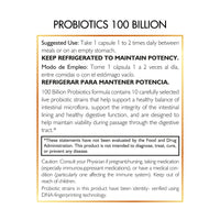 PROBIOTICS 100 BILLION