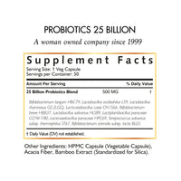 PROBIOTICS 25 BILLION
