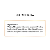 Silk Face® Glow - Instant Skin Tightening And Brightening Effect - Mist Spray For Collagen Stimulation And Fine Lines Reduction. Lightweight Pure Silk Extract Formula - 1.7 fl oz (50 ml) - Elixir By Cocó March.