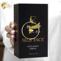 Silk Face® Serum - Pure Silk Extracts - Luxurious Illumination And Immediate Results - Quickly Reduces Fine Lines - Evens Out Skin Tone - 100% Natural And Hypoallergenic - 1 fl oz (30 ml) - Elixir By Cocó March.
