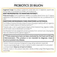 Probiotics 20 Billion By Cocó March - 9 Probiotic Strains, Acid-Resistant High Potency Formula for Adults &amp; Children, Promoting Digestive Health - Gluten Free, Dairy Free, Soy Free, Keto Friendly, Paleo Friendly - 60 Capsules.