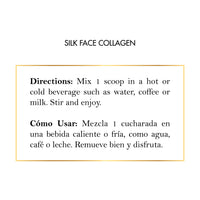 Silk Face Collagen – Formulated for Face and Neck Laxity & Fine Lines | Sericin-Activated Ultra Low Molecular Weight Collagen – Supports Skin Elasticity and Smooth Appearance – 14g Protein – 15.87 oz (450g) – Cocó March