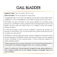 Gall Bladder Formula By Cocó March - Advanced Nutrient Optimization, Ideal After Gall Bladder Surgery - Soy Free, Dairy Free, Keto Friendly, Paleo Friendly - 90 Servings.
