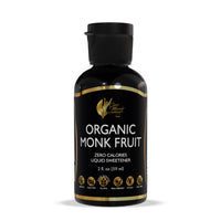 Organic Monk Fruit By Cocó March - Curb Cravings With Liquid Natural Sweetener 100 Times Sweeter Than Sugar, Zero Calories - Gluten Free, Vegan, Dairy Free, Keto Friendly, GMO Free - 2 fl oz (60 ml).