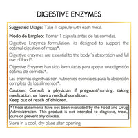 Digestive Enzymes By Cocó March - 18 Powerful Enzymes For Digestive Support For Adults &amp; Children - Acid And Bile Resistant - Dairy Free, Vegan - 600 Mg Proprietary Blend - 30 Capsules.
