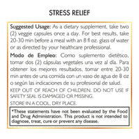 Stress Relief By Cocó March - 28 Plants & Vitamins For Mood Support, Calming Non-Sedative Formula - Soy Free, Gluten Free, Keto Friendly, Dairy Free, Paleo Friendly, Vegan - 120 Capsules.