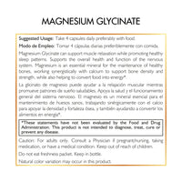 Magnesium Glycinate by Cocó March – Supports Relaxation, Sleep, and Overall Wellness. Vegan, Soy-Free, Dairy-Free, 400 mg Per Serving, 150 Capsules – 37-Day Supply.
