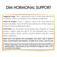 Dim Hormonal Support By Cocó March - Aids Hormonal Balance, Promotes Healthy Skin, Supports Cell And Tissue Health - Free From: Soy, Gluten, Dairy, Keto And Vegan Friendly - 60 Servings.