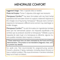 Menopause Comfort By Cocó March - Fast Hot Flash Relief, Cooling Herbal Blend - Dairy Free, Gluten Free, Vegan, GMO Free - 90 Veggie Caps.