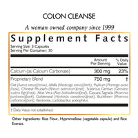 Colon Cleanse By Cocó March – Powerful Antioxidants, Cleansing Plant Extracts, Mild Colon Cleanse - Gluten Free, Dairy Free, Soy Free, Keto Friendly, Paleo Friendly - 90 Veg Caps - 30 Servings.