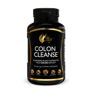 Colon Cleanse By Cocó March – Powerful Antioxidants, Cleansing Plant Extracts, Mild Colon Cleanse - Gluten Free, Dairy Free, Soy Free, Keto Friendly, Paleo Friendly - 90 Veg Caps - 30 Servings.