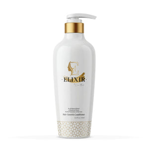 Hair Growth Plant Based Conditioner – Promotes Hair Growth, Natural Formula, No Harmful Chemicals, No Parabens for Strengthening Hair &amp; Increasing Volume - 16.9 fl oz (500 ml) - Elixir By Cocó March.