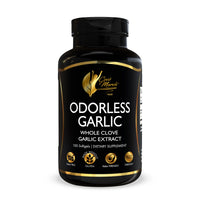 Odorless Garlic Oil By Cocó March – From Whole Cloves, Immune &amp; Cardiovascular Support, Aids Microbiome Health. Gluten Free, Dairy Free, Paleo And Keto-Friendly - 100 Softgels - 50 Servings.