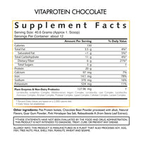 Vita Protein Vegan Plant Protein By Cocó March - 20G Protein Per Serving For Sensitive Tummies With Plant Enzymes And Probiotics - Gluten Free, Soy Free, Vegan, GMO Free, Dairy Free - 17.6 oz (500 g).