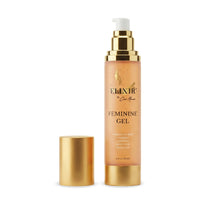 Elixir Feminine Gel By Cocó March - Vaginal Rejuvenation, Ph Balancing, Plant Based With Hyaluronic Acid, Collagen, Aloe &amp; Banana Extract, Alleviates Discomfort, Non-Sticky Non-Greasy - 4 fl oz (120 ml).