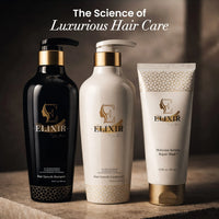 Hair Growth Shampoo - Hair-Strengthening Plant-Based - Chemical-Free Hair Thinning Shampoo For Men And Women - Natural Hair Loss Formula For Thicker Fuller Hair - 16.9 fl oz (500 ml) - Elixir By Cocó March.