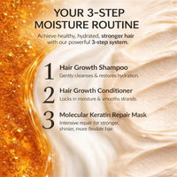 Hair Growth Plant Based Conditioner – Promotes Hair Growth, Natural Formula, No Harmful Chemicals, No Parabens for Strengthening Hair &amp; Increasing Volume - 16.9 fl oz (500 ml) - Elixir By Cocó March.