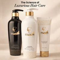 Hair Growth Plant Based Conditioner – Promotes Hair Growth, Natural Formula, No Harmful Chemicals, No Parabens for Strengthening Hair &amp; Increasing Volume - 16.9 fl oz (500 ml) - Elixir By Cocó March.