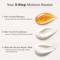 Molecular Keratin Repair Hair Mask - For Dry Damaged Hair - 21 Medicinal Plants &amp; Ceramides, Royal Jelly, Artemisia, Ginseng, Honey Suckle For Fast Repair And Revitalization - 5.2 fl oz (150 ml) - Elixir By Cocó March.