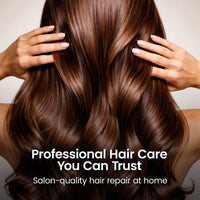 Molecular Keratin Repair Hair Mask - For Dry Damaged Hair - 21 Medicinal Plants &amp; Ceramides, Royal Jelly, Artemisia, Ginseng, Honey Suckle For Fast Repair And Revitalization - 5.2 fl oz (150 ml) - Elixir By Cocó March.