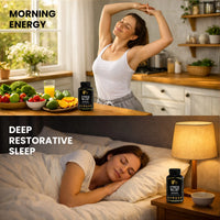 Stress Relief By Cocó March - 28 Plants & Vitamins For Mood Support, Calming Non-Sedative Formula - Soy Free, Gluten Free, Keto Friendly, Dairy Free, Paleo Friendly, Vegan - 120 Capsules.