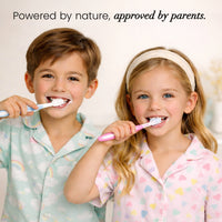 Fluoride Free Brightening Natural Toothpaste - Strawberry Kids Toothpaste – Fun Taste Kids Love, Supports Healthy Gums Naturally- 5.3 oz (100g) - Elixir By Cocó March.