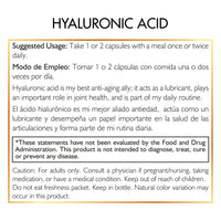 Hyaluronic Acid By Cocó March - Low Molecular Weight For Collagen Production, Optimizes Moisture Retention, Promotes Joint, Skin And Cell Health - Free From: Gluten, Soy, Dairy - Keto Friendly, Vegan - 180 Servings.