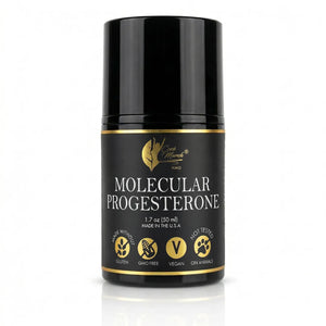 Molecular Progesterone By Cocó March - Plant Based Cream, Supports Hormone Balance, Optimal Absorption - Not Tested On Animals, Gluten Free, Vegan, GMO Free - 1.7 oz (50 ml).