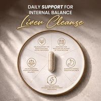 Liver Cleanse Formula By Cocó March – Supports Healthy Detoxification And Digestive System, Made With Real Plant Nutrients - Free of Gluten, Soy, Dairy - Vegan, Keto Friendly - 90 Capsules.