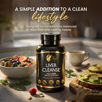 Liver Cleanse Formula By Cocó March – Supports Healthy Detoxification And Digestive System, Made With Real Plant Nutrients - Free of Gluten, Soy, Dairy - Vegan, Keto Friendly - 90 Capsules.
