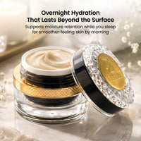 Elixir Night Cream by Cocó March – Luxurious Silk Anti-Aging Cream, Free Of Preservatives And Parabens. For All Skin Types, Moisture Retention And Repair with Over 40 Skin-Nourishing Nutrients – 1.8 fl oz.