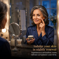Elixir Night Cream by Cocó March – Luxurious Silk Anti-Aging Cream, Free Of Preservatives And Parabens. For All Skin Types, Moisture Retention And Repair with Over 40 Skin-Nourishing Nutrients – 1.8 fl oz.