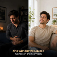 Zinc Bisglycinate By Cocó March - Immune System Aid, Skin Enhancement, Bio-Available Form For High Absorption - Gluten Free, Soy Free, Dairy Free, GMO Free, Vegan - 90 Servings.