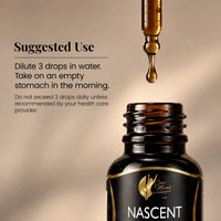 Nascent Iodine By Cocó March - Magnetized Iodine, Improved Assimilation, Supports Thyroid, Metabolism, And Energy, Gluten Free, Keto Friendly, Dairy Free, Soy Free, GMO Free - 1 fl oz (30 ml) - 500 Servings.