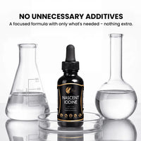 Nascent Iodine By Cocó March - Magnetized Iodine, Improved Assimilation, Supports Thyroid, Metabolism, And Energy, Gluten Free, Keto Friendly, Dairy Free, Soy Free, GMO Free - 1 fl oz (30 ml) - 500 Servings.