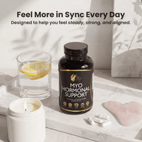 Myo Hormonal Support By Cocó March - Promotes Regular Periods, Supports Cardiovascular, Metabolism And Skin Health - Free From: Gluten, Soy, Dairy - Paleo Friendly, Vegan – 30 Servings.