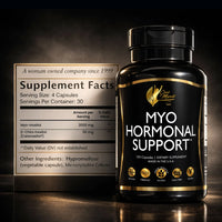 Myo Hormonal Support By Cocó March - Promotes Regular Periods, Supports Cardiovascular, Metabolism And Skin Health - Free From: Gluten, Soy, Dairy - Paleo Friendly, Vegan – 30 Servings.