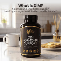 Dim Hormonal Support By Cocó March - Aids Hormonal Balance, Promotes Healthy Skin, Supports Cell And Tissue Health - Free From: Soy, Gluten, Dairy, Keto And Vegan Friendly - 60 Servings.
