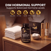 Dim Hormonal Support By Cocó March - Aids Hormonal Balance, Promotes Healthy Skin, Supports Cell And Tissue Health - Free From: Soy, Gluten, Dairy, Keto And Vegan Friendly - 60 Servings.