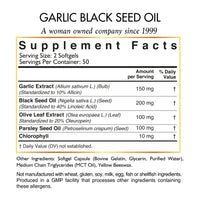 GARLIC BLACK SEED OIL