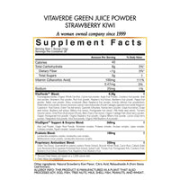 Vitaverde Green Juice Powder By Cocó March - 50 Superfoods, Enzymes &amp; Probiotics, Convenient Nutrition. Organic Plants - Vegan, Paleo Friendly, Dairy Free, Keto Friendly, GMO Free - 10.58 oz (300 g).