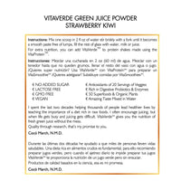 Vitaverde Green Juice Powder By Cocó March - 50 Superfoods, Enzymes &amp; Probiotics, Convenient Nutrition. Organic Plants - Vegan, Paleo Friendly, Dairy Free, Keto Friendly, GMO Free - 10.58 oz (300 g).