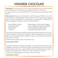 Vitaverde Green Juice Powder By Cocó March - 50 Superfoods, Enzymes &amp; Probiotics, Convenient Nutrition. Organic Plants - Vegan, Paleo Friendly, Dairy Free, Keto Friendly, GMO Free - 10.58 oz (300 g).