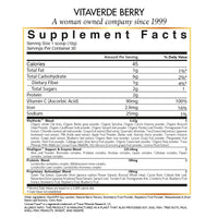 Vitaverde Green Juice Powder By Cocó March - 50 Superfoods, Enzymes &amp; Probiotics, Convenient Nutrition. Organic Plants - Vegan, Paleo Friendly, Dairy Free, Keto Friendly, GMO Free - 10.58 oz (300 g).
