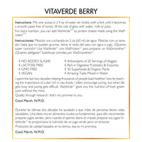 Vitaverde Green Juice Powder By Cocó March - 50 Superfoods, Enzymes &amp; Probiotics, Convenient Nutrition. Organic Plants - Vegan, Paleo Friendly, Dairy Free, Keto Friendly, GMO Free - 10.58 oz (300 g).