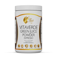 Vitaverde Green Juice Powder By Cocó March - 50 Superfoods, Enzymes &amp; Probiotics, Convenient Nutrition. Organic Plants - Vegan, Paleo Friendly, Dairy Free, Keto Friendly, GMO Free - 10.58 oz (300 g).