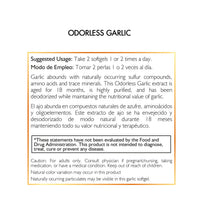 Odorless Garlic Oil By Cocó March – From Whole Cloves, Immune &amp; Cardiovascular Support, Aids Microbiome Health. Gluten Free, Dairy Free, Paleo And Keto-Friendly - 100 Softgels - 50 Servings.