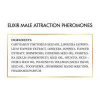 Elixir Male Attraction Pheromones By Cocó March - Enhance Attraction Signals to Draw Attention of Men, Boost Confidence And Self Esteem, Soft Pleasant Scent, Natural Formula - 0.5 fl oz (15 ml).
