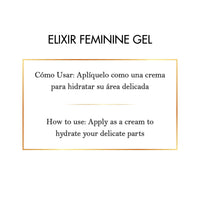 Elixir Feminine Gel By Cocó March - Vaginal Rejuvenation, Ph Balancing, Plant Based With Hyaluronic Acid, Collagen, Aloe &amp; Banana Extract, Alleviates Discomfort, Non-Sticky Non-Greasy - 4 fl oz (120 ml).