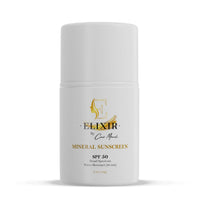 Mineral Sunscreen - Broad Spectrum 50 SPF Sun Protection, Water-Resistant-80 min, Hydrates and Enhances Skin, Adults and Children - 2.1 oz (59 g) - Elixir By Cocó March.
